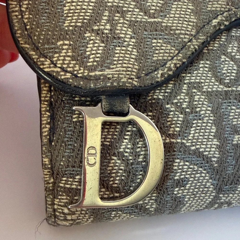 Dior Authentic Monogram Wallet
